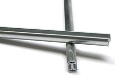 7/32in Round H Zinc Came: Four Pieces 36in Long