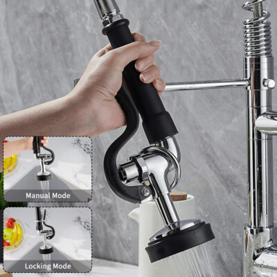 Commercial Restaurant Kitchen Pre-Rinse Spray Sink Head Sprayer High Pressure US