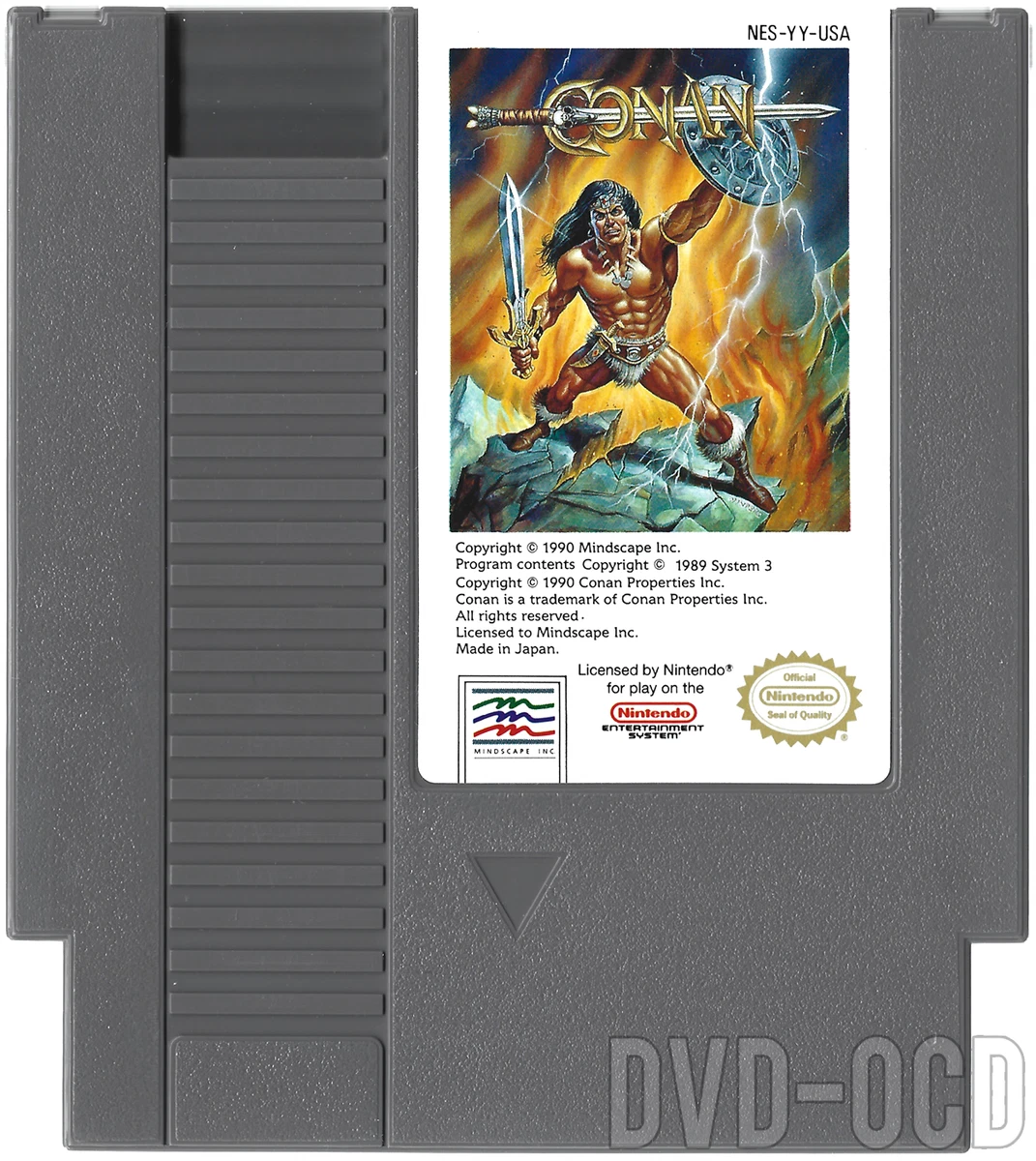 Conan Nintendo NES Tested Clean Insured Free Shipping eBay
