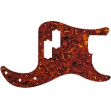 Pickguard Fender USA Precision Bass 70s CBS Nitrate Tortoise white back