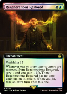 Regeneration Restored Extended Foil : MTG - WHO Doctor Who | eBay