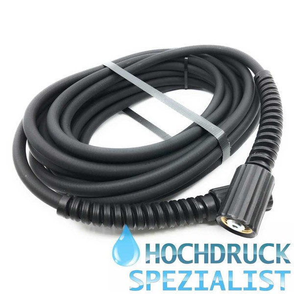 15M Hochdruckschlauch FüR KäRcher, KräNzle, 160 Bar, M22 Handverschraubung-image