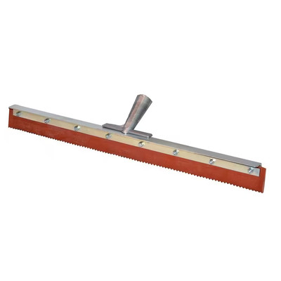 24 In. Rubber Notched Micro Topping Floor Squeegee
