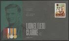 Canada #3306, The Soldiers of Valour Road, Lionel(Leo) Clarke, Cover, FDC 2021