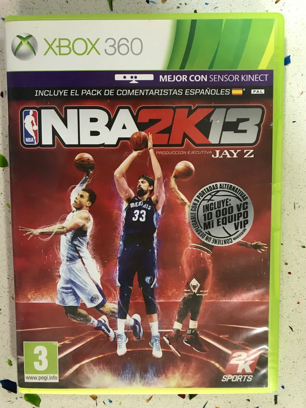 Xbox 360 NBA 2K13 Conditionnement El Pack De Comentaristas Espagnols Am