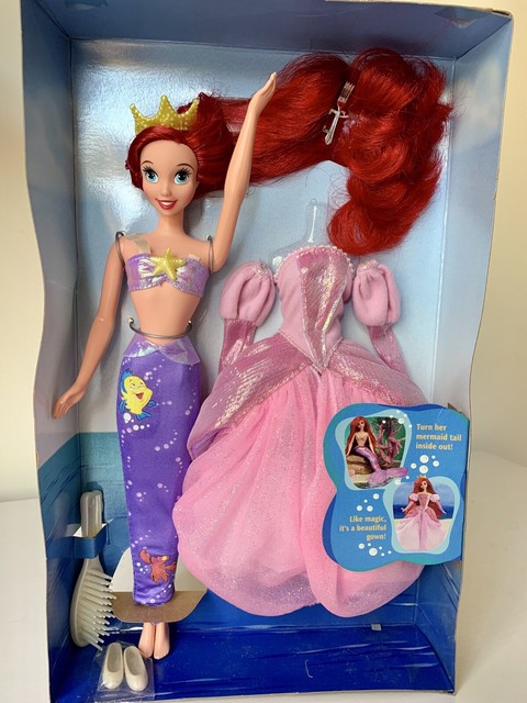 disney swimming mermaid doll
