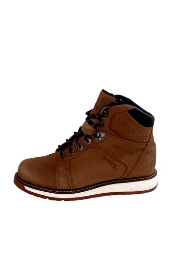 Wolverine Mens 9M Brown Leather Rugged Chukkas Gorpcore Workwear Durable Boots Wolverine | Shoes | Wolverine Mens Brown Leather Boots  main image 2