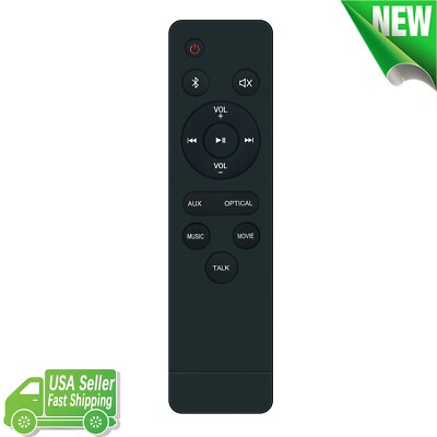 New 100015716 Replaced Remote Control for Onn 36'' 2.1 Sound Bar Speaker