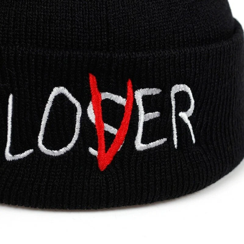 Marca perdedor bordado invierno sombrero para hombre calaveras gorros mujeres moda cálido Foto 3 de 4