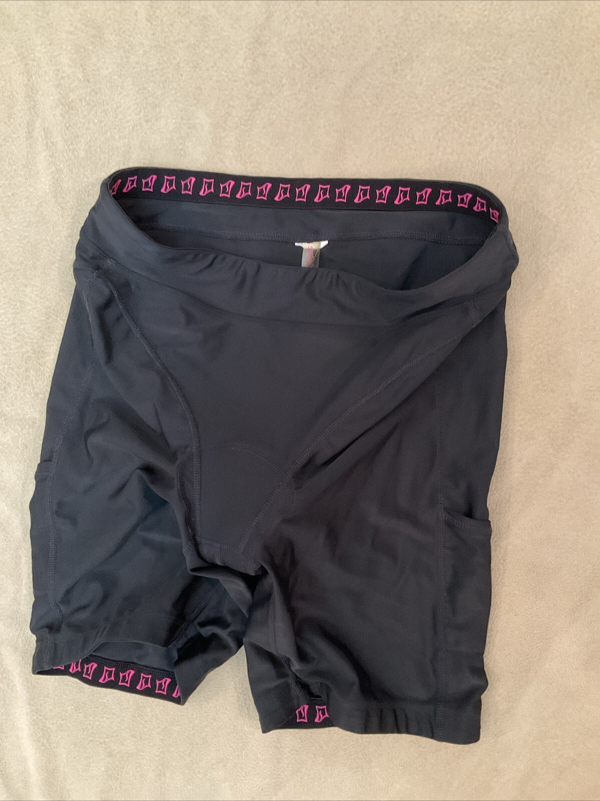 Skirt Sports Large Womens Padded Biking Shorts Cycling Black-image