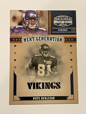2005 Donruss Gridiron Gear Football Next Generation - Nate Burleson - Vikings