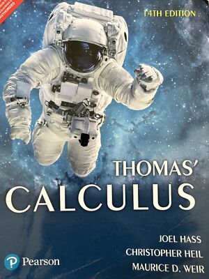 Thomas  Multivariable Calculus (14th edition) (Hass, Heil, Weir) Like New