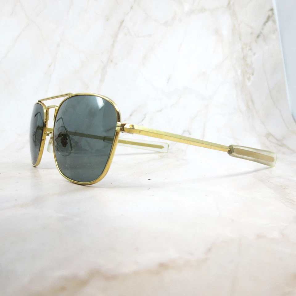 Óculos de sol Bushnell armação unissex adulto ouro polido metal aro completo quadrado - Imagem 2 de 4