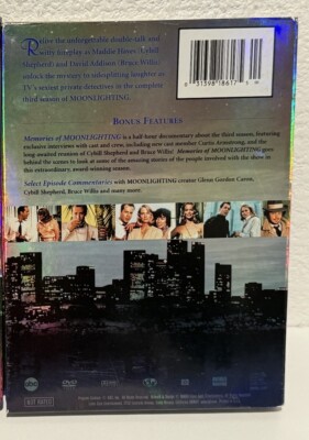 (未使用･未開封品)Moonlighting: Season 3 [DVD] Moonlighting: Season 3 (DVD, 2006, 4-Disc Set) With INSERT Bruce