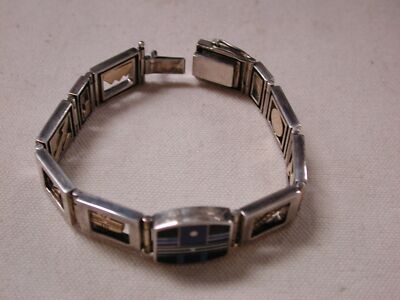 Ray Tracey Knifewing Segura 14KT and Sterling inlaid 7