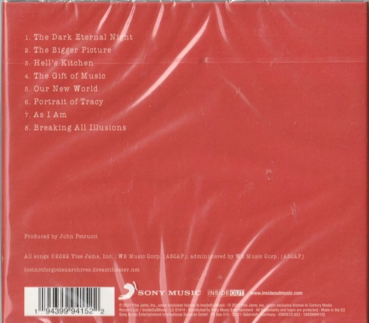 Dream Theater - CD - Lost Not Forgotten Archives - Digipak - 2022 - NEUWARE! - Bild 2 von 2