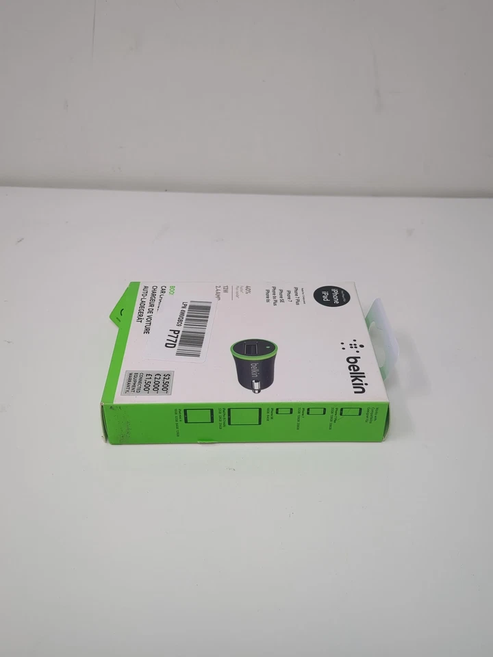 Belkin Car Charger USB 2.4 A 12V - Black - Image 3 of 4