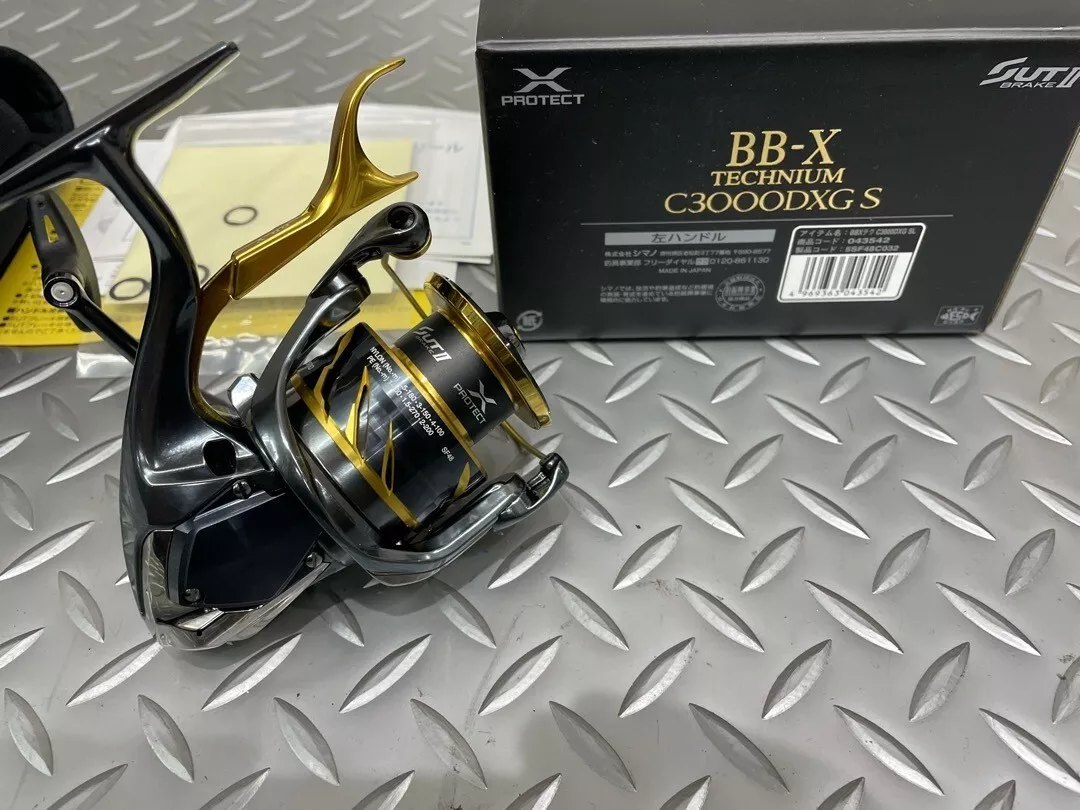 Shimano 21 BBX Technium C3000DXG SL Left 6.6 Lever Brake Reel New