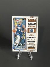 2022-23 Panini Contenders - Bronze Game Ticket #1 Rudy Gobert