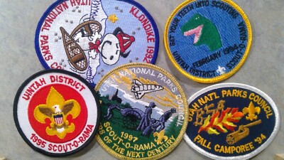 UTAH NAT. PARKS, 5 PATCHES | eBay