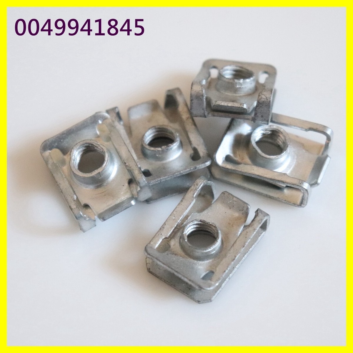 10-Pack M8 Snap Nut / Clip Nut – For Mercedes W245 W211 W164 W168 W169 W220 W221 (A0049941845)