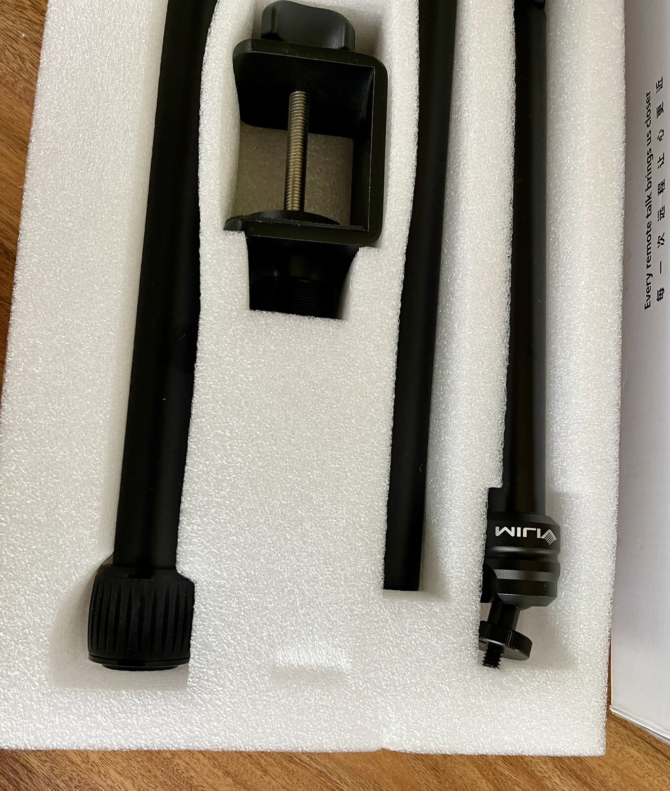 Ulanzi Vijim LS11 Camera Mount Desk Stand with Auxiliary Holding Arm (N