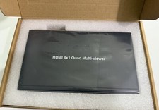 4K HDMI 4X1 Quad Multi-Viewer 4 IN 1 Out Multi Screen Splitter HDMI Switcher