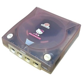 SEGA Dreamcast HELLO KITTY Skeleton Pink Console Limited Used from Japan Tested