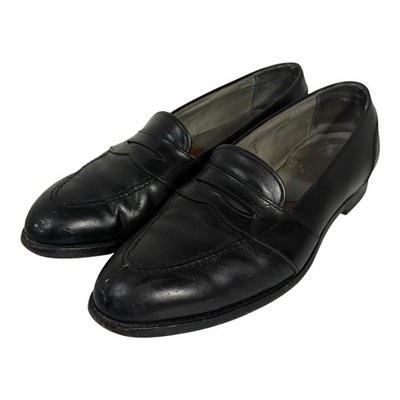 靴 Alden 681 US9 27cm Alden 681 Black Calfskin Full Strap Loafer | Alden Model Project