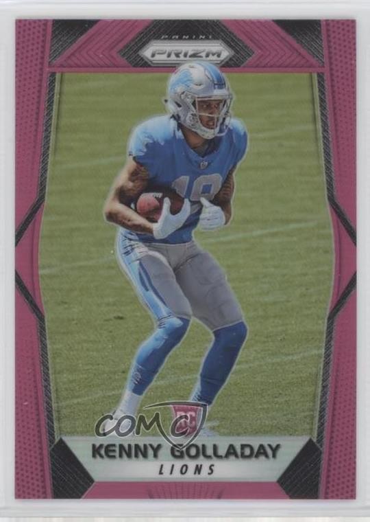 2017 Panini Prizm Rookies Pink Prizm Kenny Golladay #283 0v0