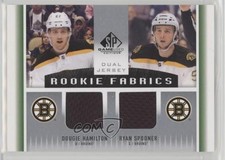 2013-14 SP Game Used Edition Jerseys Ryan Spooner Dougie Hamilton #RF2-HS 4ry