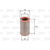1X Luftfilter Valeo 585609 Passend FüR CitroËN Ford Renault Renault Trucks