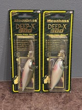 Megabass DEEP-X 300 FL Bass Fishing Lure Black Bass Japan Model
