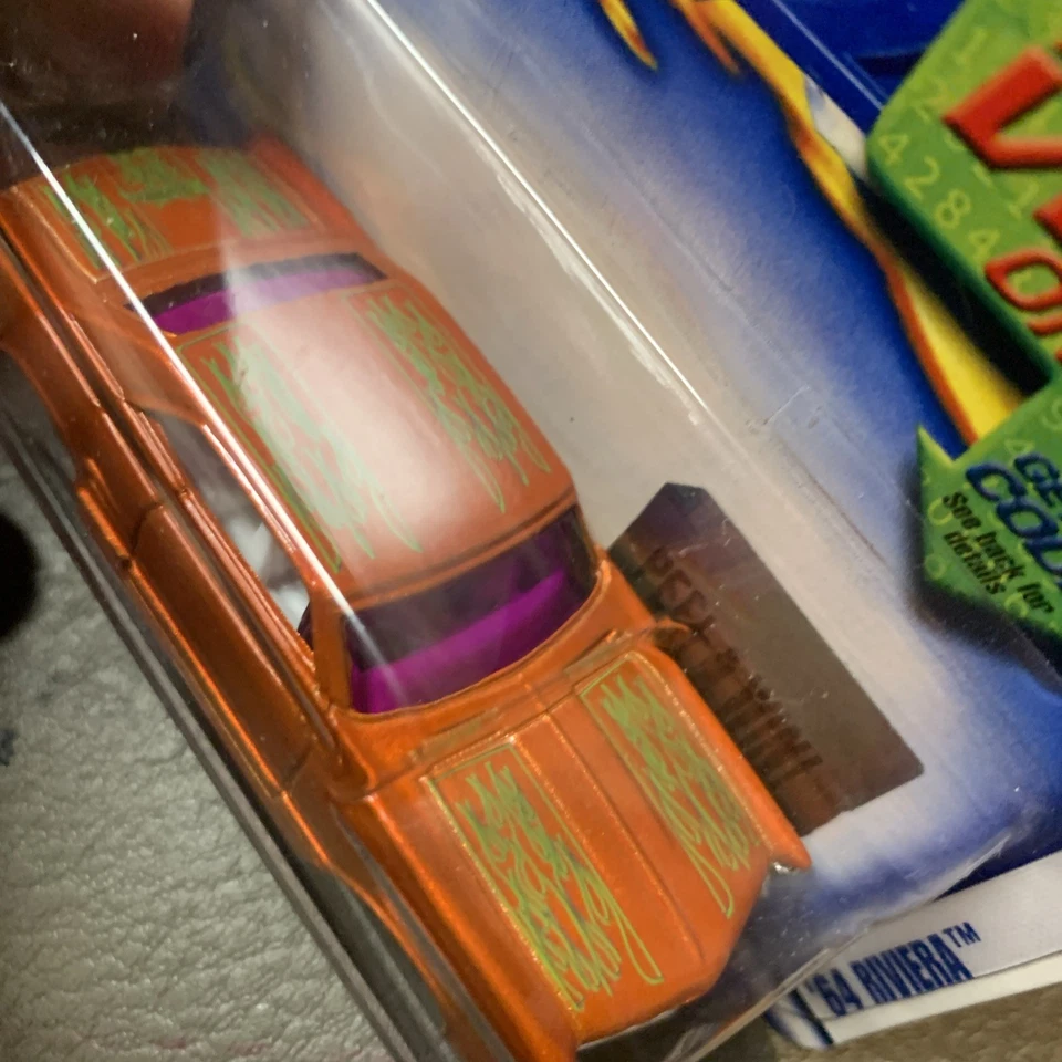 Hot Wheels 2002 First Editions ‘64 Riviera in Orange PR5 #042 - Image 4 of 4