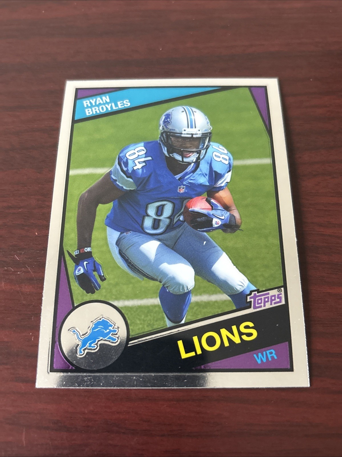 Ryan Broyles Topps Chrome 1984 Inserts #31 Base