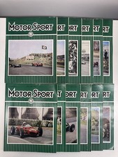 Vintage Motor Sport Magazine 1962 Complete Year. 12 Magazines 