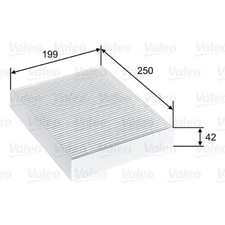 VALEO Innenraumfilter Partikelfilter für BMW 1er F20 3er Touring F31 715815