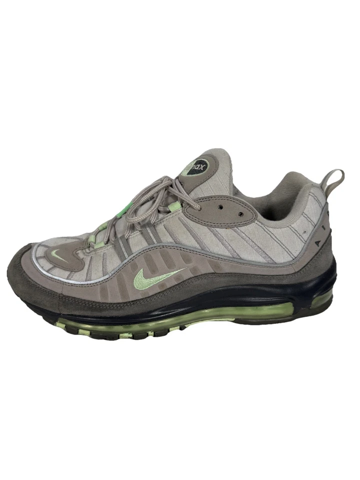 Nike Air Max 98 Vast Gray Mint Men Gray Green Size 11.5 Sneakers 640744-011 - Image 4 of 4