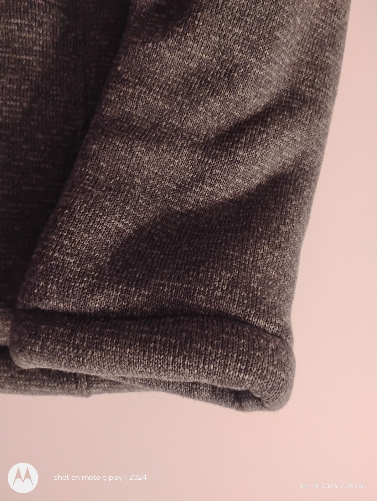 Rugged Elements Charcoal Gray Full Zip Fleece Lin… - image 12