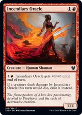 x4 Incendiary Oracle - Theros Beyond Death - NM - MTG