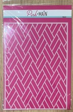 Pink  Main Woven Stencil PMS 099 NEW