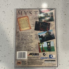 Myst - Sega Saturn - Complete (CIB) - Disc, Case, Manual