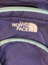 The North Face Purple Periwinkle & Teal Backpack RHYOLITE School Gear Hike