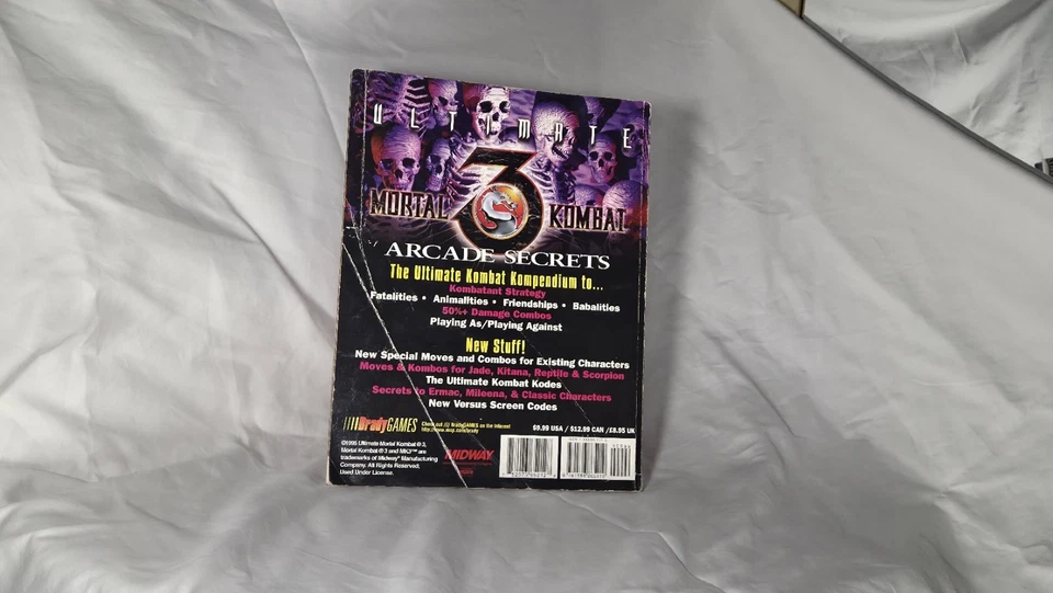 Official Ultimate Mortal Kombat 3 Arcade Secrets 1996 Magazine - Image 4 of 4