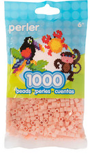 1000 ct - Peach - Perler Beads, brand new, fuse, plastic beads for ironing