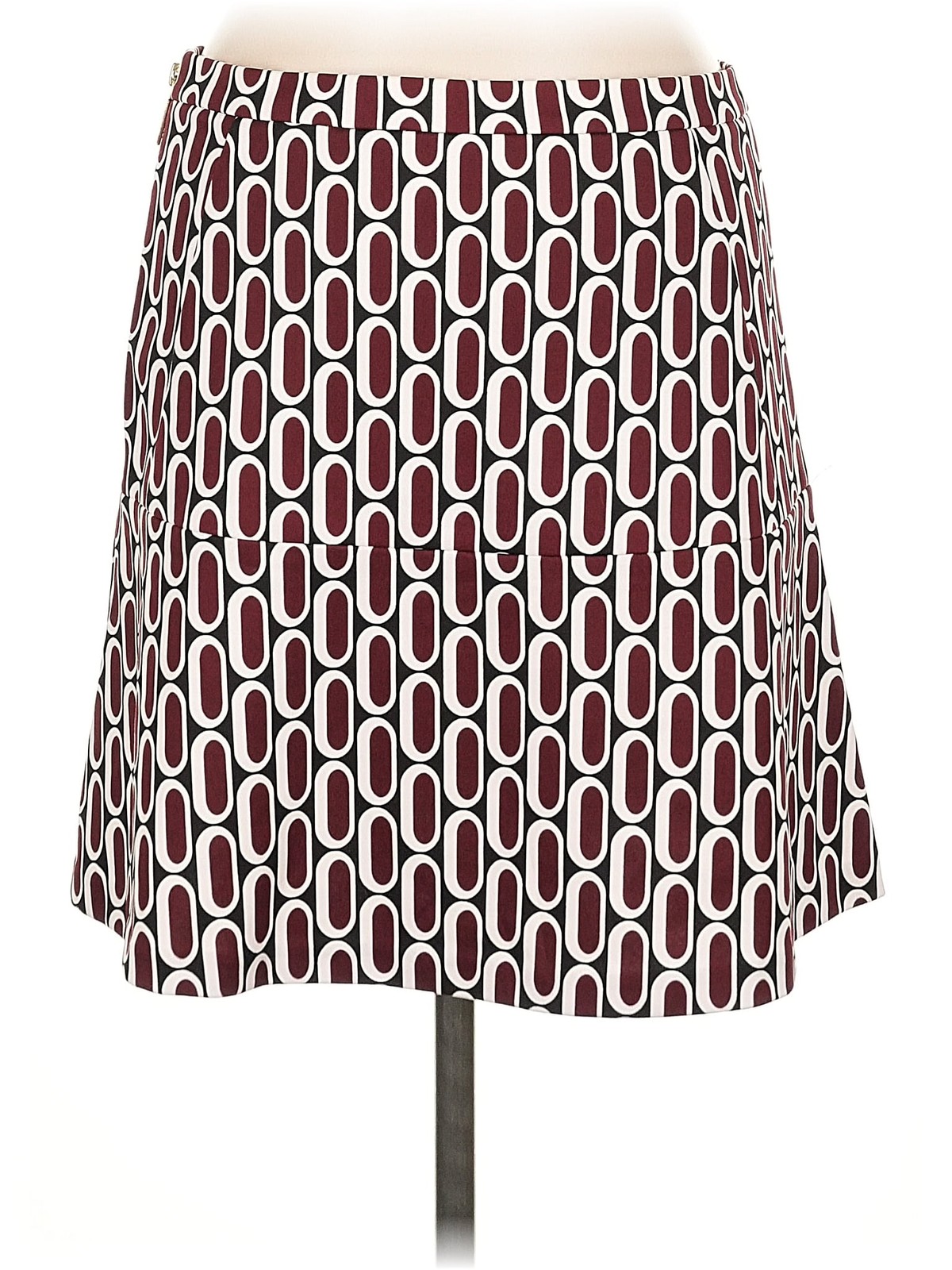 MICHAEL Michael Kors Women Red Casual Skirt 8 thumbnail 2