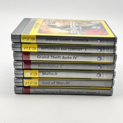 7x Sony Playstation 3 PS3 Spielesammlung Konvolut Sammlung USK 18 Platinum