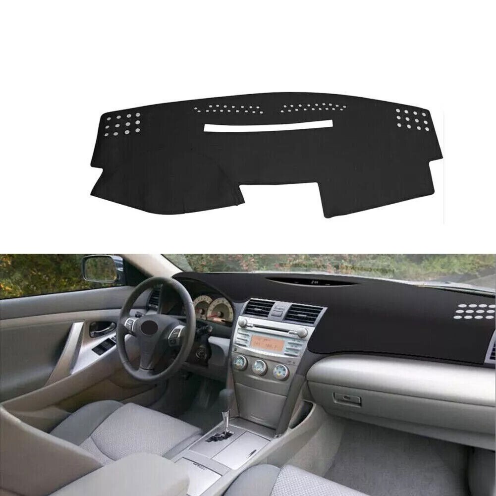For Toyota Camry 2007-11 Leather Anti-Glare Dashboard Cover Pad Carpet Dash Mat