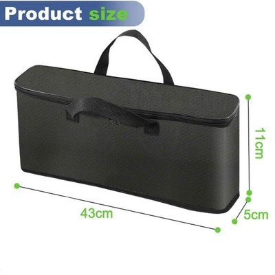 Schwarze Toaster Aufbewahrungstasche für Bella 2 Scheiben Modell 43x11x5cm leic