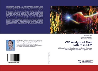 CFD Analysis of Flow Pattern in ECM | Sesadeba Pani (u. a.) | Taschenbuch | 2020